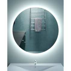 SANVIT Зеркало Сириус 700*700*30 Инфракрасный выключатель, LED подсветка зеркала по кругу