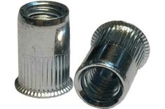 Резьбовая заклепка Daxmer м8, оцинкованная сталь, насечки, уменьшенный борт, 350 шт. 39329