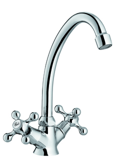 Смеситель для мойки с боковой ручкой LUX FRAP F4008