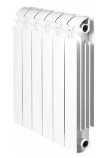 Алюминиевый радиатор Global Vox R 800 8 секций белый (VX08001008)