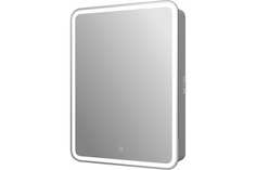 Зеркало-шкаф с подсветкой Art&Max PLATINO AM-Pla-550-800-1D-L-DS-F