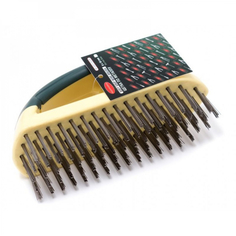 Щетка по металлу ROCKFORCE ручная, в пластиковом корпусе RF-340125228 No Brand