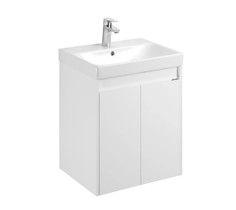 Тумба под раковину в ванную 2 створки Aquaton Сканди Doors 45 1A278701SD010 (без раковины)