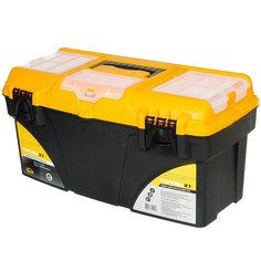 Ящик для инструментов 21  27.5x29x53 см Idea Титан пластиковый замок лоток 3 органайзера