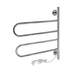 ТЕРА Полотенцесушитель электрический ТЕРА "Флюгер", 450х500 мм, поворотный Tera