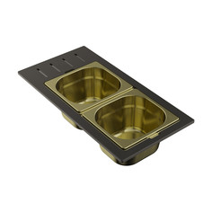 Контейнер для мойки Omoikiri DC 02-2-LG светлое золото 4999077