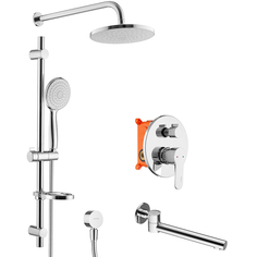 Душевой гарнитур Swedbe Platta со встраиваемым смесителем 5541