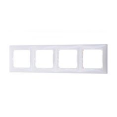 Рамка 4-м Legrand Valena , горизонт., бел. инд. упак. (DIY-упак) 694255 (3 шт)
