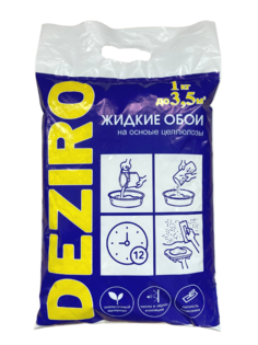 Жидкие обои Deziro ZR07-1000, оттенок бежевого