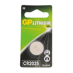 GP Батарейка литиевая GP, CR2025-1BL, 3В, блистер, 1 шт.