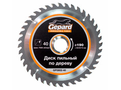 Диск пильный 300х32 мм 48 зуб. по дереву GEPARD Gepard.