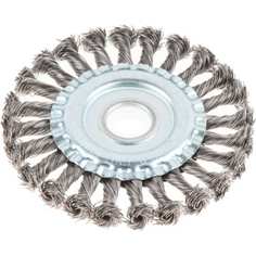 Gepard Щетка для УШМ диск косичка 125х22,2 мм GP0894-125 Gepard.