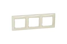Legrand DIY Valena Крем Рамка 3-ая гориз 695633