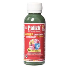 Колер № 33 "Палитра" темно-зелёная 0,1 л Palizh