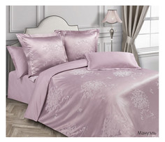 Комплект постельного белья 2 спальный с евро Ecotex Эстетика Мануэль сатин-жаккард