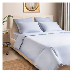 Комплект постельного белья Ecotex Моноспейс 1,5 сп серо-голубой