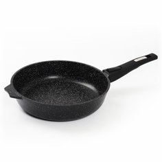 Сковорода Гранит black. Induction Pro, d=26 см, пластиковая ручка, антипригарное покрытие, Мечта