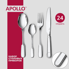 Набор столовых приборов Apollo на 6 персон 24 предмета "William" WLM-24