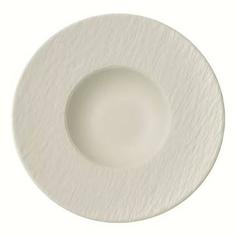 Тарелка для пасты 29 см blanc Rock Manufacture Виллерой Бош Villeroy & Boch