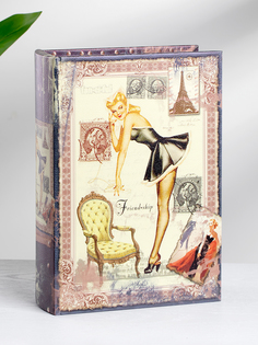 Шкатулка в виде книги 19х8х27см Glasar 39-107/1 ГЛАСАР