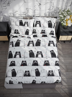 Простынь на резинке Milky Garden "Tomcat" 140х200 см