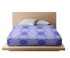 Простыня на резинке Ночь Нежна Ажур осн. 70003-1 Бязь . 220х200х20