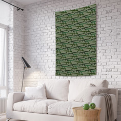 Панно на стену JoyArty Атрибутика из ткани 150х200 см вертикальное tp_422861_150x200