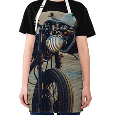 Фартук кухонный JoyArty Cafe Racer универсальный для женщин и мужчин