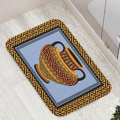 Коврик противоскользящий JoyArty "Античный кувшин" для ванной сауны бассейна 77х52 см