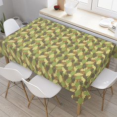 Прямоугольная скатерть на стол JoyArty Рисунок танками 120х145см tc_422835_120x145