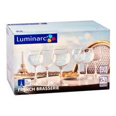 Фужеры для вина Luminarc Diners French Французский ресторанчик 280 мл 6 шт