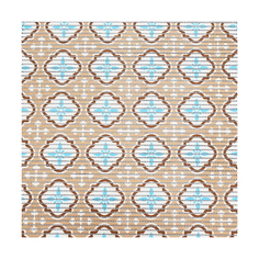 Коврик для ванной Вилина Преображение 7089-203PT-beige-blue, вспененный ПВХ, 0,65 x 15 м
