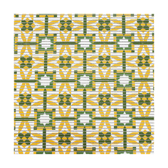 Коврик для ванной Вилина Преображение 7089-210PT-yellow-green, вспененный ПВХ, 0,65 x 15 м