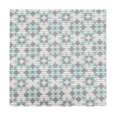 Коврик для ванной Вилина Преображение 7093-215PT-turquoise-grey, ПВХ, 0,8 x 15 м