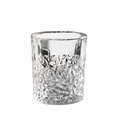 Набор стаканов 4 шт, Aura of Bohemia, резное стекло, 310 мл
