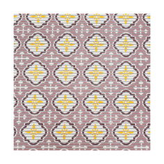 Коврик для ванной Вилина Преображение 7093-203PT-burgundy-yellow, ПВХ, 0,8 x 15 м