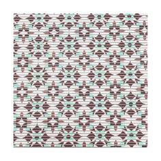 Коврик для ванной Вилина Преображение 7093-215PT-turquoise-brown, ПВХ, 0,8 x 15 м