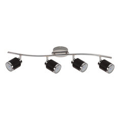 Спот Toplight Lorena TL1257Y-04BC GU10 черный