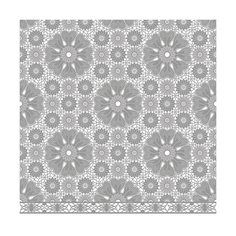 Скатерть Вилина Элегия 004-grey\lightgrey, ПВХ, 110x135 см, серая