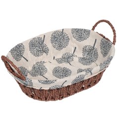 Корзина 30х21х8 см, плетеная, с ручками, Дерево, Y6-2526 No Brand