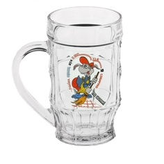 Набор «Приколы», 6 стопок 50 мл, 2 кружки 500 мл, пепельница АС ДЕКОР