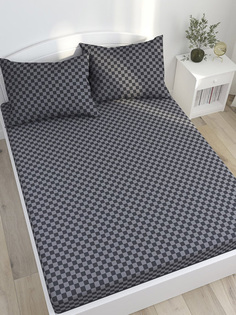 Простынь на резинке Кот Коттон "Роджер" 90х200 см