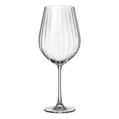 Бокал для красного вина Crystalite Bohemia Columba Optic 500 мл 2 шт