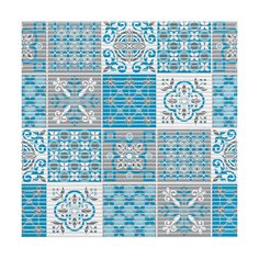 Коврик для ванной Вилина Преображение 7089-225PT-turquoise, вспененный ПВХ, 0,65 x 15 м