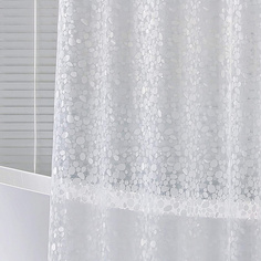 Штора для ванной комнаты Ridberg Ракушка PEVA 180 x 200 см (Clear)
