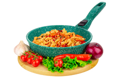 Сковорода универсальная Elan Gallery Гармония вкуса 20 см черный 120640