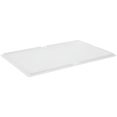 Крышка для контейнера Paderno 60х40х2см, полипропилен, белый