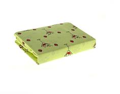 Простыня на резинке из бязи "Ночь Нежна" Ягода моя компаньон, 140 х 200