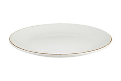 Набор тарелок Bonna Ретро коричневый край диаметр 17 см