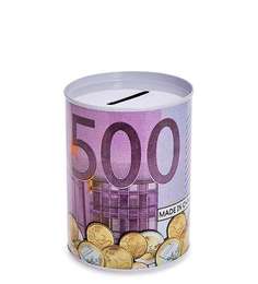 Металлическая копилка 500 Евро 10см BX-230/1 113-603765 Art East